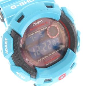 CASIO G-SHOCK ガルフマン GULFMAN マルチバンド5 腕時計 デジタル タフソーラー GW-9100BL-2JF 青 ブルー ウォッチ