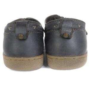 adidas ロックポート シューズ スニーカー ローカット フラットヒール レザー 茶 ブラウン 27SM1