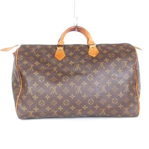 LOUIS VUITTON M41522 モノグラム スピーディ40 ボストンバッグ ハンド ブラウン
