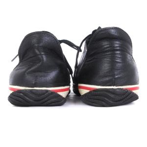 SPINGLE MOVE コンフォートスニーカー シューズ カンガルーレザー 牛ベロア SPM198-BL 黒 ブラック L 26?26.5相当 靴