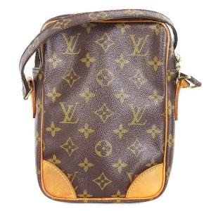 LOUIS VUITTON M45266 ショルダーバッグ モノグラム ダヌーブ 斜めがけ ブラウン