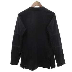 OAKLEY テーラードジャケット ストレッチ ロゴ ワンポイント 黒 ブラック S SM1