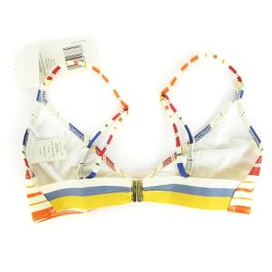 STELLA McCARTNEY タグ付き STRIPE セパレート 水着 ビキニ セットアップ 上下 スイムウェア ボーダー マルチカラー XS SM1