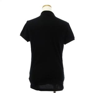 RALPH LAUREN ポロシャツ 半袖 ビッグポニー ロゴ ワンポイント コットン 黒 ブラック M