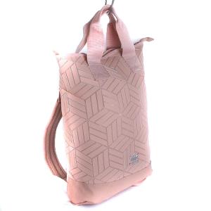 adidas ROLL TOP BACKPACK リュック バックパック デイパック ロゴ 2WAY ピンク 鞄