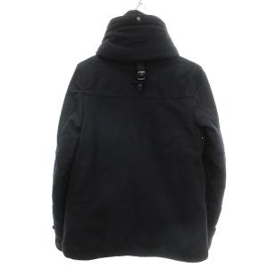 GOLDEN GOOSE EQUIPMENT リバーシブルジャケット フード ウール 無地 ジップアップ 紺 ネイビー XXS SM1