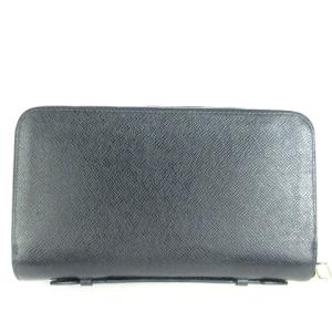 LOUIS VUITTON タイガ ジッピーXL 長財布 ラウンドジップ レザー M44276 紺 ブルー マリン