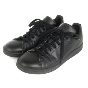 STAN SMITHスタンスミス スニーカー シューズ ローカット プライムグリーン FX5499 黒 ブラック 24.5