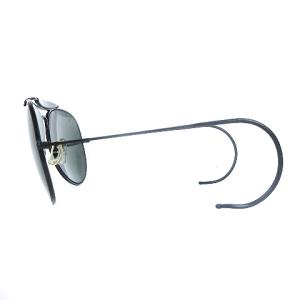 Ray-Ban ヴィンテージ ボシュロム アウトドアーズマン ティアドロップ サングラス メタル 金属フレーム 丸セル 黒 ブラック 5814