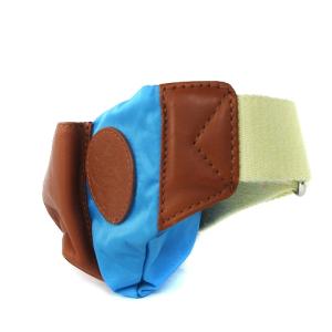 Orobianco ウエストバッグ ボディバッグ リモンタナイロン レザー 青 ブルー 茶 ブラウン 鞄 SM1