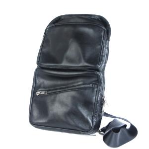 吉田カバン スリングショルダーバッグ ボディ 鞄 かばん エレメント レザー 黒 ブラック SM1