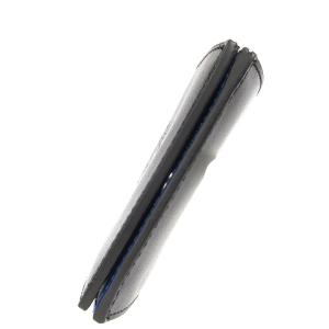 KENZO レザーミニウォレット 二つ折り財布 コンパクト トラ タイガー レザー ブラック 黒 SM1