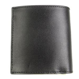 KENZO レザーミニウォレット 二つ折り財布 コンパクト トラ タイガー レザー ブラック 黒 SM1