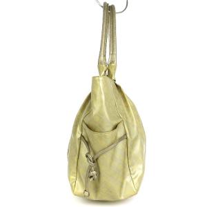 GHERARDINI ソフティ トートバッグ 手提げ 台形 軽量 持ち手 レザー ゴールドカラー かばん 鞄