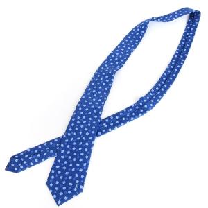 LOUIS VUITTON 美品 ヴィヴィエンヌ スウィング 8CM ネクタイ レギュラータイ シルク M78028 紺 ネイビー 小物