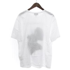 EMPORIO ARMANI Tシャツ カットソー 半袖 クルーネック コットン 6H1T6P 1JQ3Z 白 ホワイト XXL