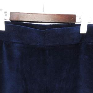 PRADA 2019年製 ジョガー パンツ ロング ベロア ロゴ ワンポイント コットン 青 ブルー L