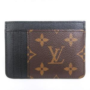 LOUIS VUITTON M81462 モノグラム ポルト カルト LV サイドアップ カードケース ブラウン
