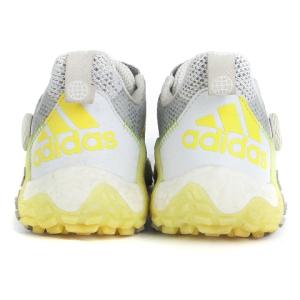 adidas ゴルフ コードカオス22 BOA ボア スニーカー ゴルフシューズ GX3940 グレー 黄 イエロー 24.5 SM1