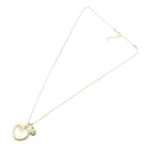 agete ネックレス ペンダント ハートモチーフ シェル SV925 シルバー アクセサリー SM1