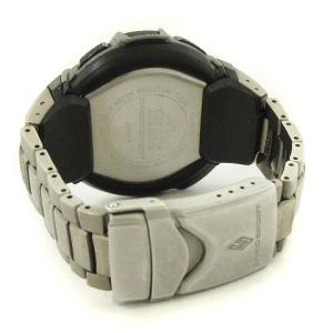 CASIO プロトレック PROTREK 腕時計 トリプルセンサー タフソーラー PRW-1000TJ シルバーカラー ウォッチ SM1