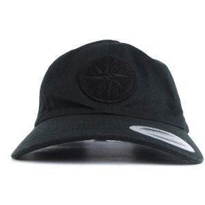 Back Channel B.D. コラボ キャップ ローキャップ 刺繍 ワッペン アジャスター付き コットン 黒 ブラック 帽子 SM1
