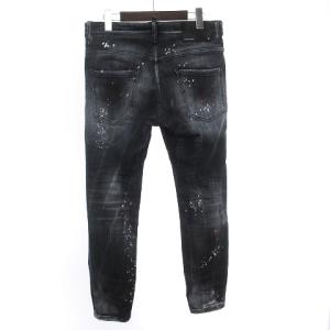DSQUARED2 23SS SKATER JEANS デニムパンツ ボタンフライ S71LB1145 S30503