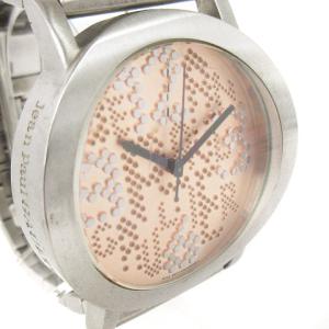 Jean Paul GAULTIER 1036-K004756 腕時計 アナログ 3針 クオーツ 文字盤ピンク シルバーカラー