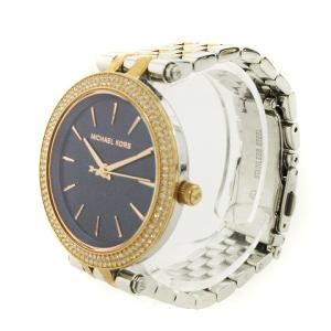 MICHAEL KORS ミニ ダーチ 腕時計 アナログ クオーツ MK-3651 ラウンド ブルー文字盤 シルバーカラー ウォッチ