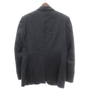 GUCCI テーラードジャケット ブレザー センターベンツ 総裏 ウール 21P0FB 紺 ネイビー 50 L位