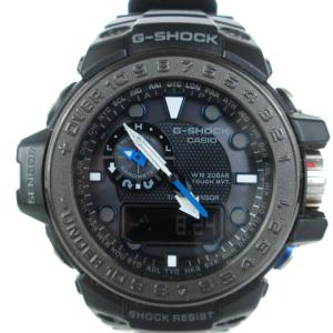 CASIO G-SHOCK GWN-1000C-1AJF GULF MASTER 腕時計 アナデジ 電波ソーラー ブラック