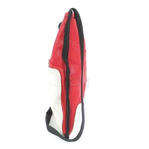 KAPITAL KOUNTRY REDUX USED加工 ショルダーバッグ ポシェット サコッシュ リメイク レザー 赤 レッド 鞄