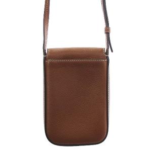 TORY BURCH フォンケース ショルダーバッグ スマホ ポーチ レザー 84077 ライトブラウン