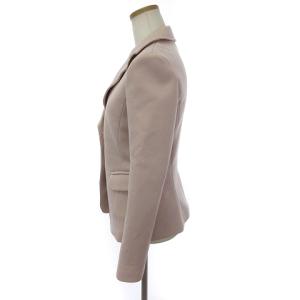 EMPORIO ARMANI テーラードジャケット シングル 2B 無地 ピンク 40 S位 YGT