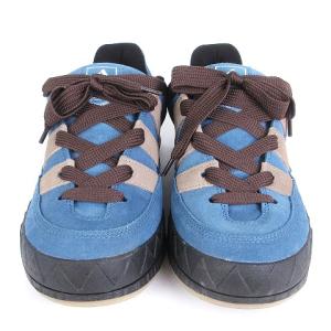 adidas 美品 アディマティック ADIMATIC ALTERED BLUE スニーカー  ローカット HQ6901 紺 ネイビー 27.5