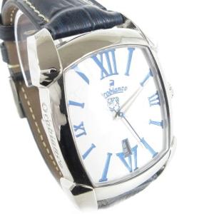 Orobianco レッタンゴラ RettangOra 腕時計 ウォッチ アナログ 3針 デイト クオーツ OR-0012N 文字盤ホワイト シルバーカラー