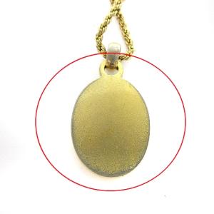 Christian Dior ヴィンテージ ネックレス ペンダント アクセサリー ロゴ ゴールドカラー AA