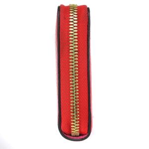 MCM 長財布 ラウンドファスナー 小銭入れ 札入れ ロゴ ストラップ レザー ヴィセトス柄 MYL5SVC11RE001 ピンク