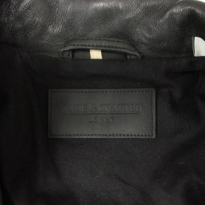 Levi's MADE＆CRAFTED ライダースジャケット ダブル ジップアップ ラムレザー 黒 1