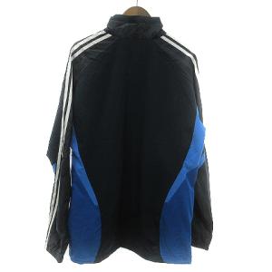 adidas JFA KIRIN トラックジャケット ラグランスリーブ ストレッチ 刺繍 黒 ブラック XO LL位 SM1