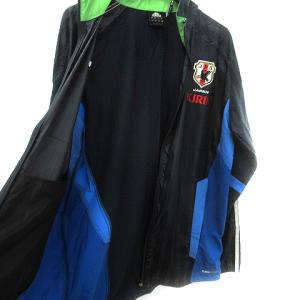 adidas JFA KIRIN トラックジャケット ラグランスリーブ ストレッチ 刺繍 黒 ブラック XO LL位 SM1