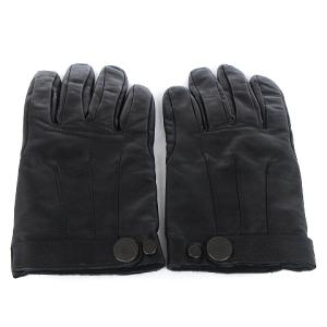 MARC by MARC JACOBS グローブ 手袋 ラムレザー 羊革 裏地ウール M4005152 黒 ブラック M SM1