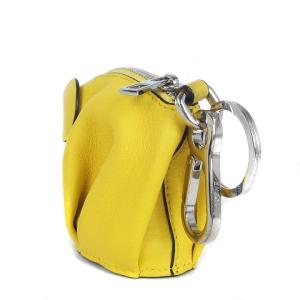 LOEWE エレファント チャーム 象 キーホルダー ストラップ コインケース イエロー