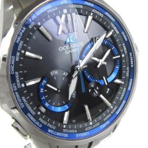 CASIO OCW-S3400-1AJF OCEANUS マンタ 腕時計 アナログ デイト タフソーラー 電波