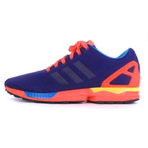 adidas ZX Flux ゼットエックス フラックス スニーカー シューズ B34491 メッシュ 紫 パープル 28.5 靴