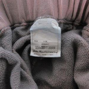 White Mountaineering 22AW GARMENT DYE SWEAT PANTS ガーメント ダイ スウェットパンツ 綿100% WM2273503