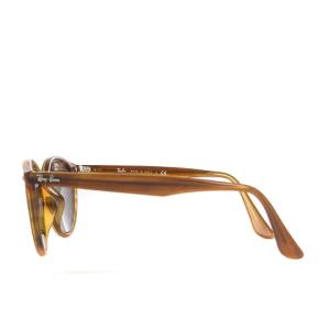 Ray-Ban 美品 サングラス メガネ アイウェア ウェリントン 4305-F ブラウン 茶系 5319 150 SM1 AA