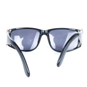 CHANEL サングラス ココマーク 度入り スクエア型 02461 94035 黒 ブラック アイウェア AA