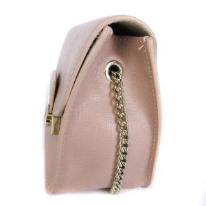 FURLA メトロポリス ショルダーバッグ ポシェット ミニ レザー チェーン ピンク 鞄 SM1