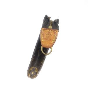 LOUIS VUITTON モノグラム バケット用 ポーチ バッグインバッグ ポシェット キャンバス M42238用 茶 ブラウン SM1